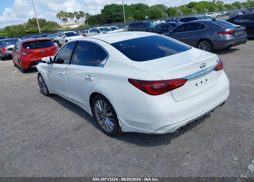 2021 INFINITI Q50 LUXE VIN: JN1EV7BP9MM700837