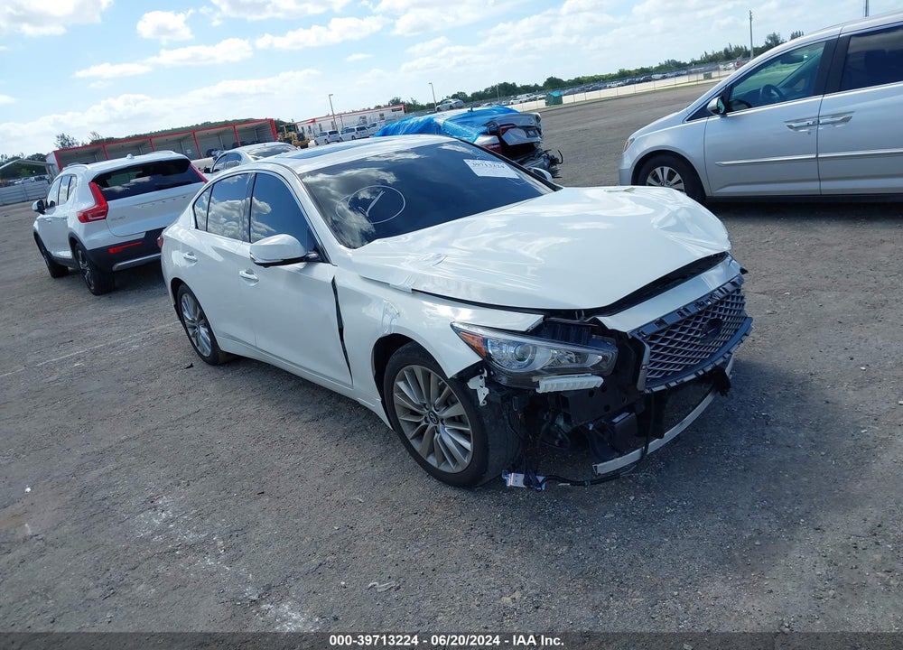 2021 INFINITI Q50 LUXE VIN: JN1EV7BP9MM700837
