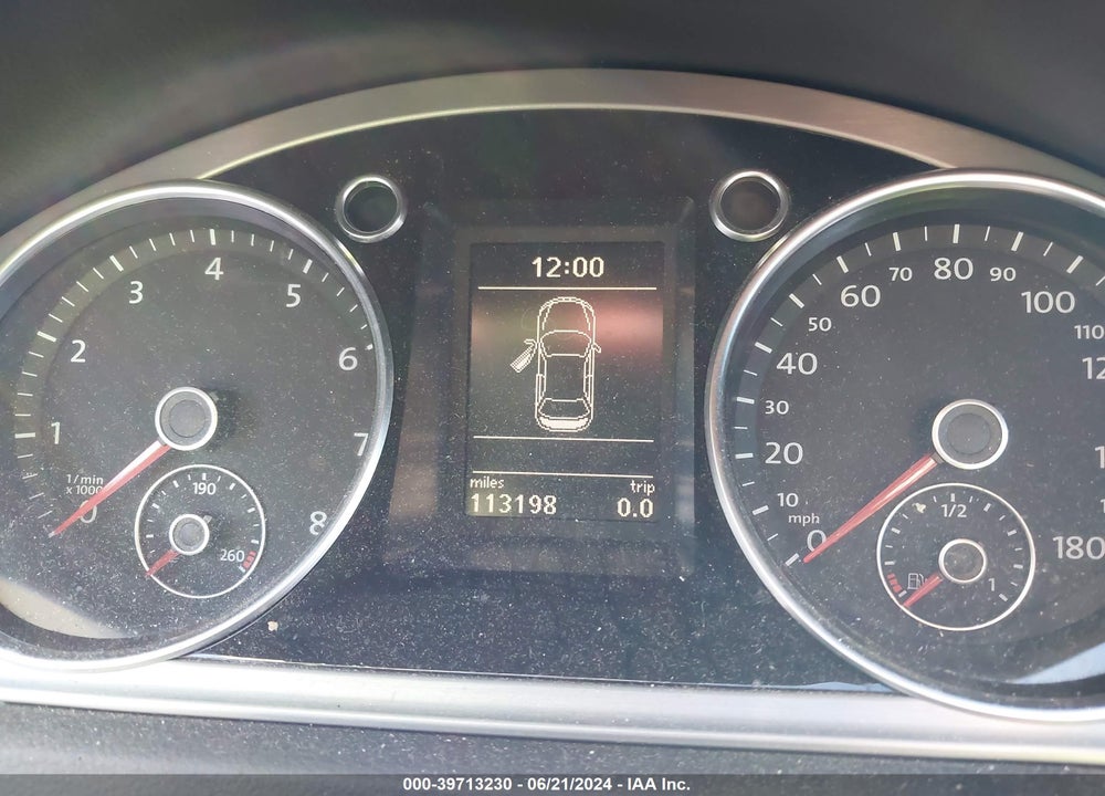 2013 VOLKSWAGEN CC 2.0T LUX VIN: WVWRP7AN3DE511023