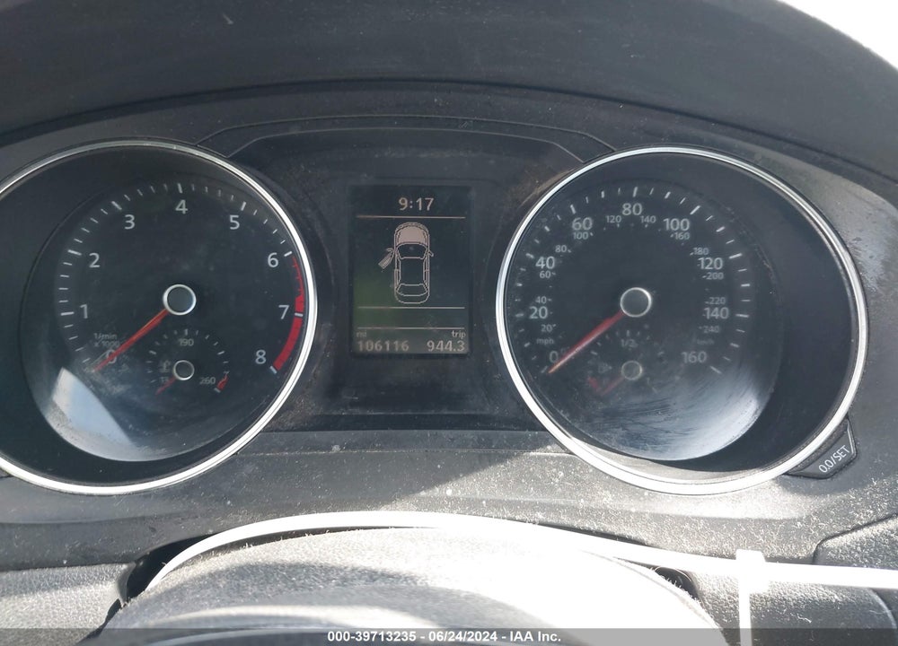 2017 VOLKSWAGEN JETTA 1.4T SE VIN: 3VWDB7AJ0HM220806