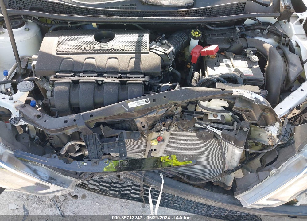 2017 NISSAN SENTRA SV VIN: 3N1AB7AP8HY298403