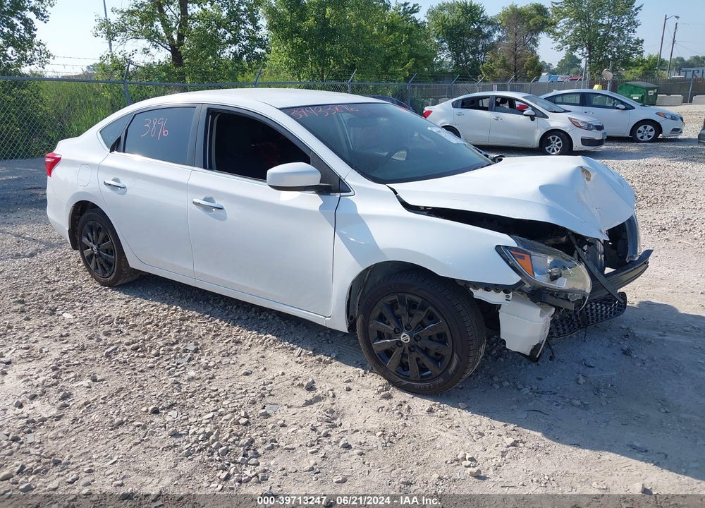 2017 NISSAN SENTRA SV VIN: 3N1AB7AP8HY298403