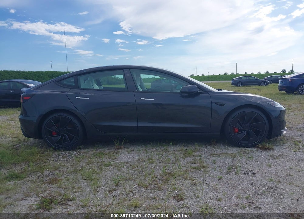 2024 TESLA MODEL 3 VIN: 5YJ3E1ET8RF773384