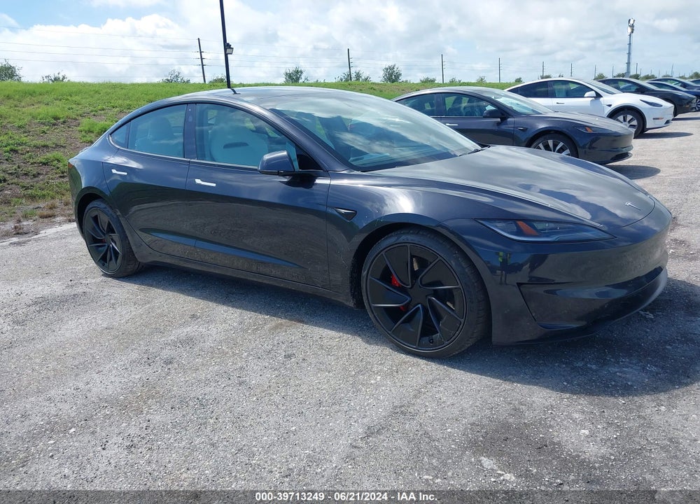2024 TESLA MODEL 3 VIN: 5YJ3E1ET8RF773384
