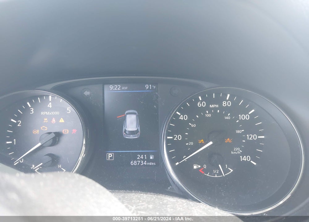 2019 NISSAN ROGUE SV VIN: JN8AT2MT2KW250646