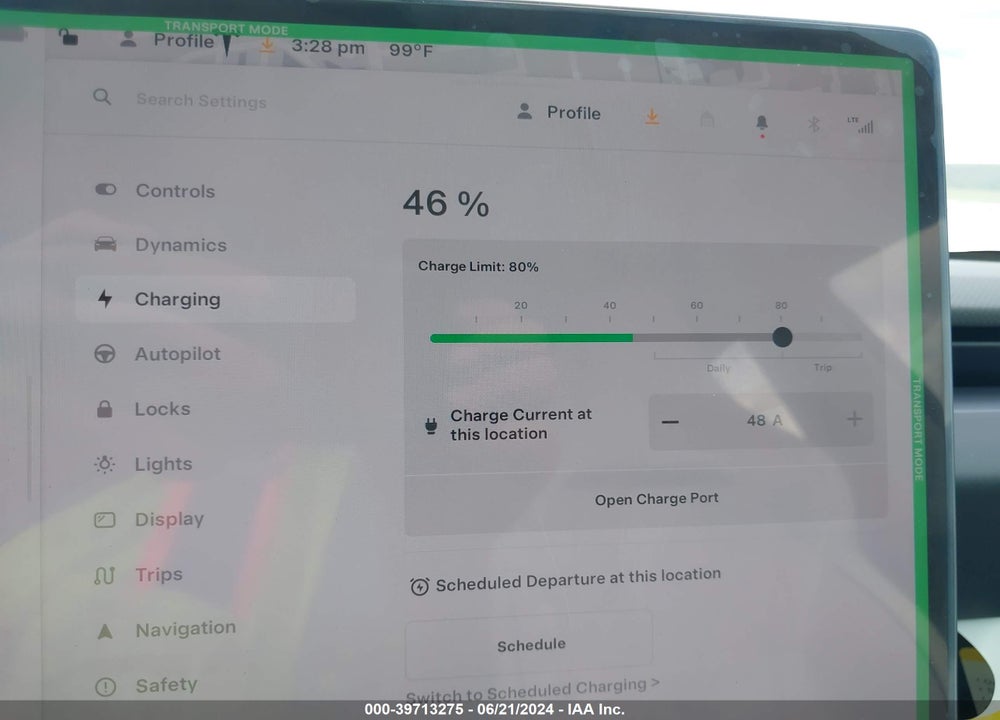 2024 TESLA MODEL 3 VIN: 5YJ3E1ET9RF785821