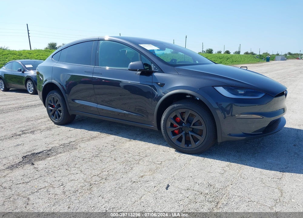 2024 TESLA MODEL X PLAID TRI MOTOR ALL-WHEEL DRIVE VIN: 7SAXCBE66RF447500