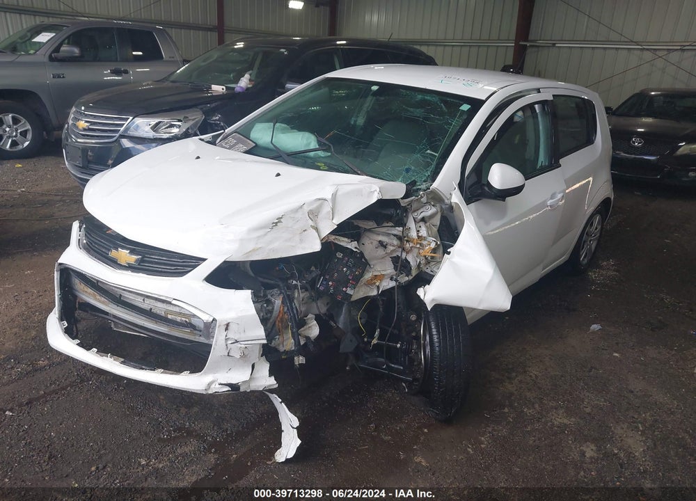2017 CHEVROLET SONIC LT AUTO VIN: 1G1JG6SH2H4144460