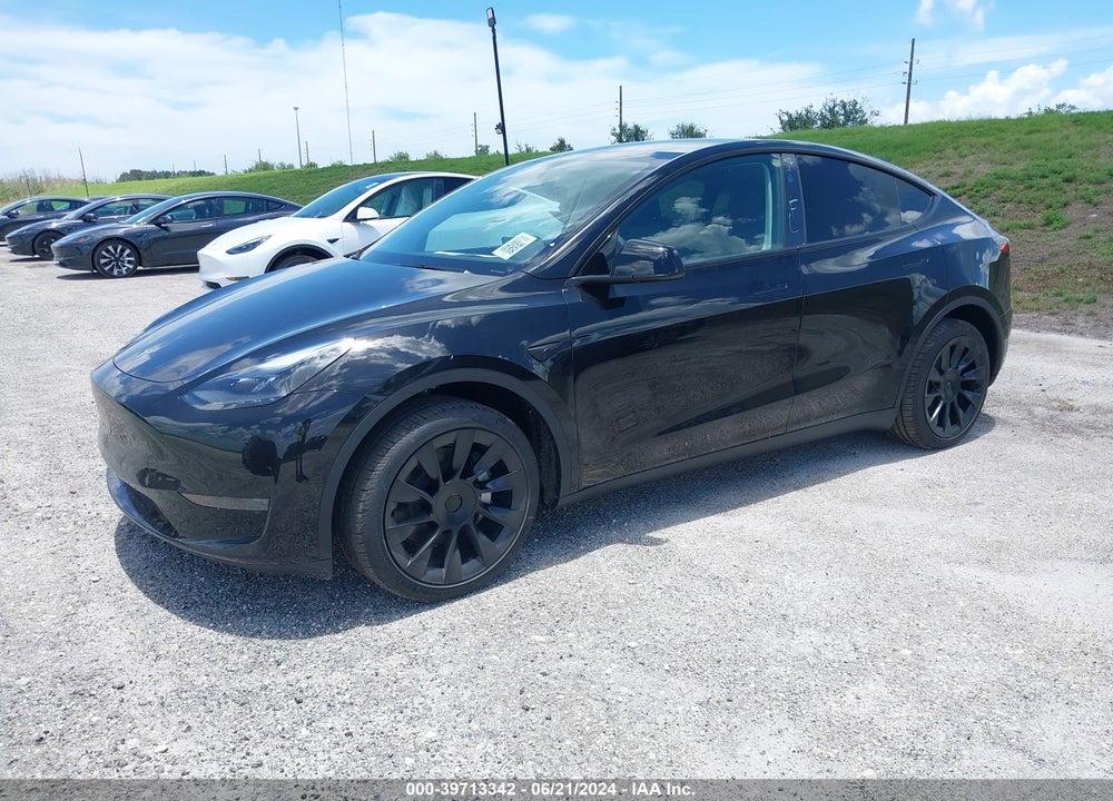 2024 TESLA MODEL Y LONG RANGE/RWD VIN: 7SAYGDED6RF085011