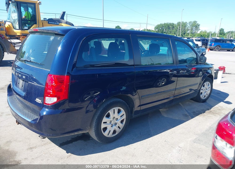2015 DODGE GRAND CARAVAN VIN: 2C4RDGBG0FR511365