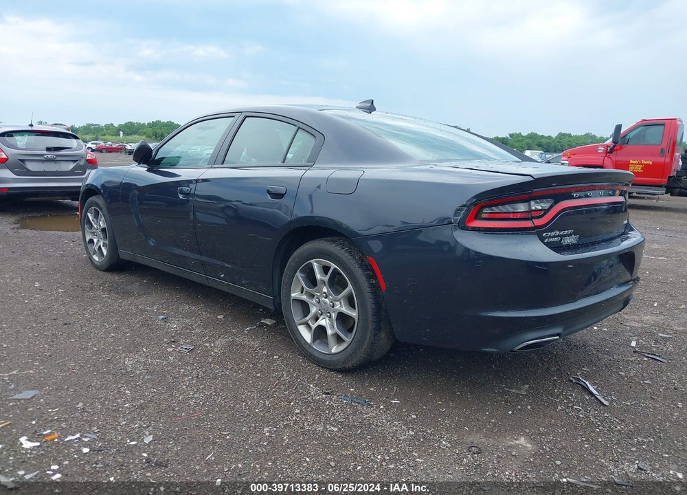 2016 DODGE CHARGER SXT VIN: 2C3CDXJG3GH189131