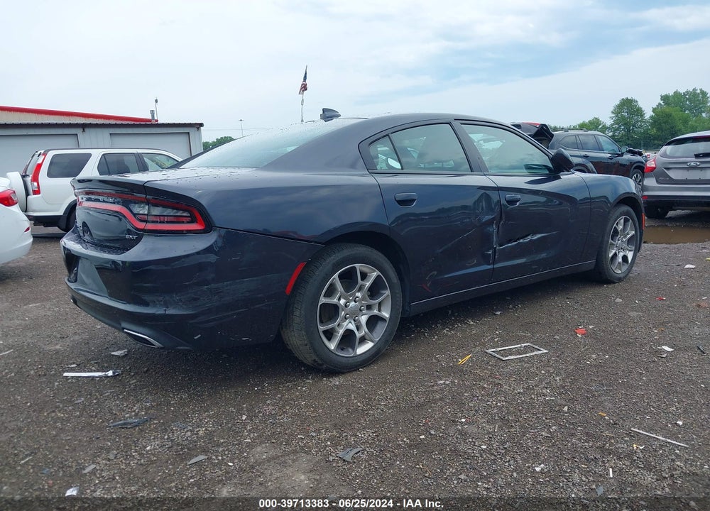2016 DODGE CHARGER SXT VIN: 2C3CDXJG3GH189131