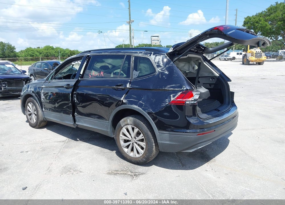 2019 VOLKSWAGEN TIGUAN 2.0T S VIN: 3VV1B7AX9KM149768