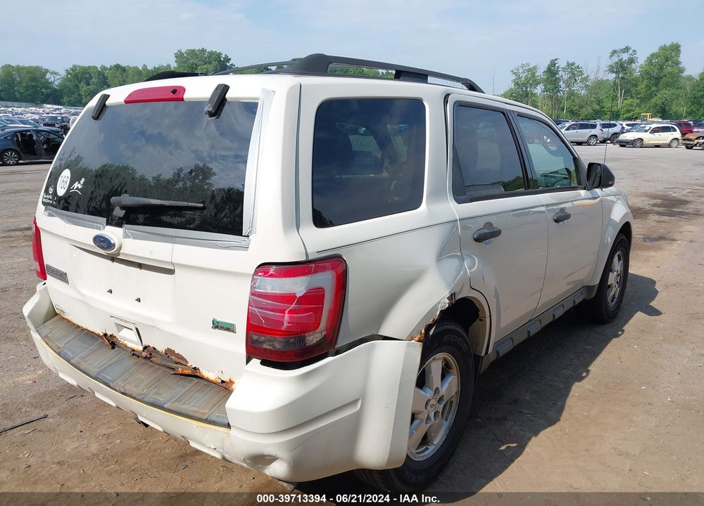 2010 FORD ESCAPE XLT VIN: 1FMCU9DG4AKC06615