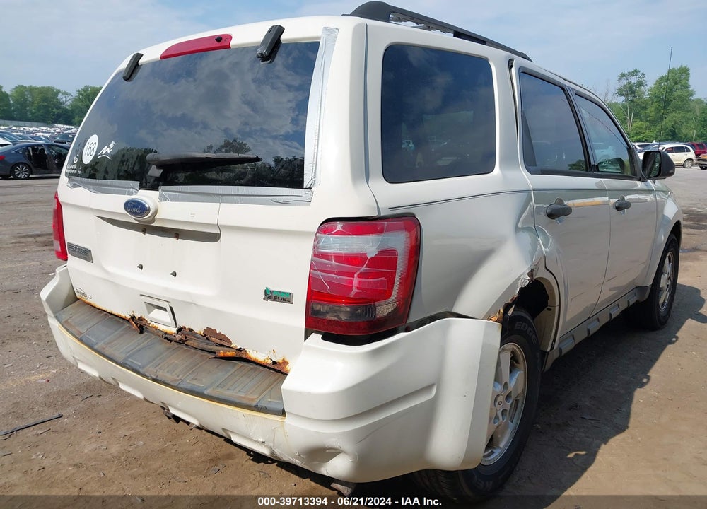 2010 FORD ESCAPE XLT VIN: 1FMCU9DG4AKC06615