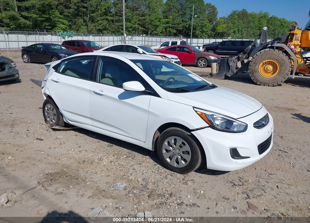 2017 HYUNDAI ACCENT SE VIN: KMHCT4AE3HU315462