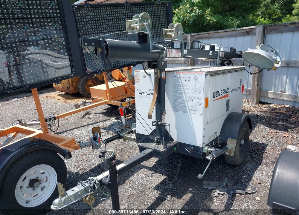2017 GENERAC MAGNUM MLT3060K LIGHT TOWER VIN: 7FSBL1415HB295751