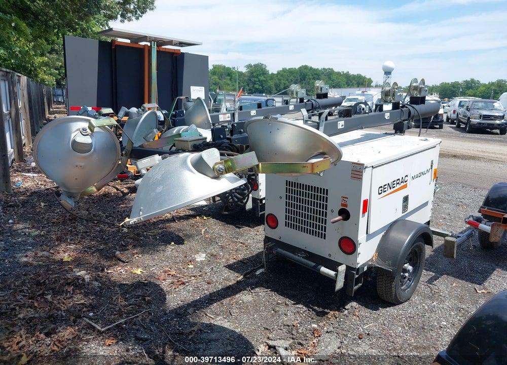 2017 GENERAC MAGNUM MLT3060K LIGHT TOWER VIN: 7FSBL1415HB295751