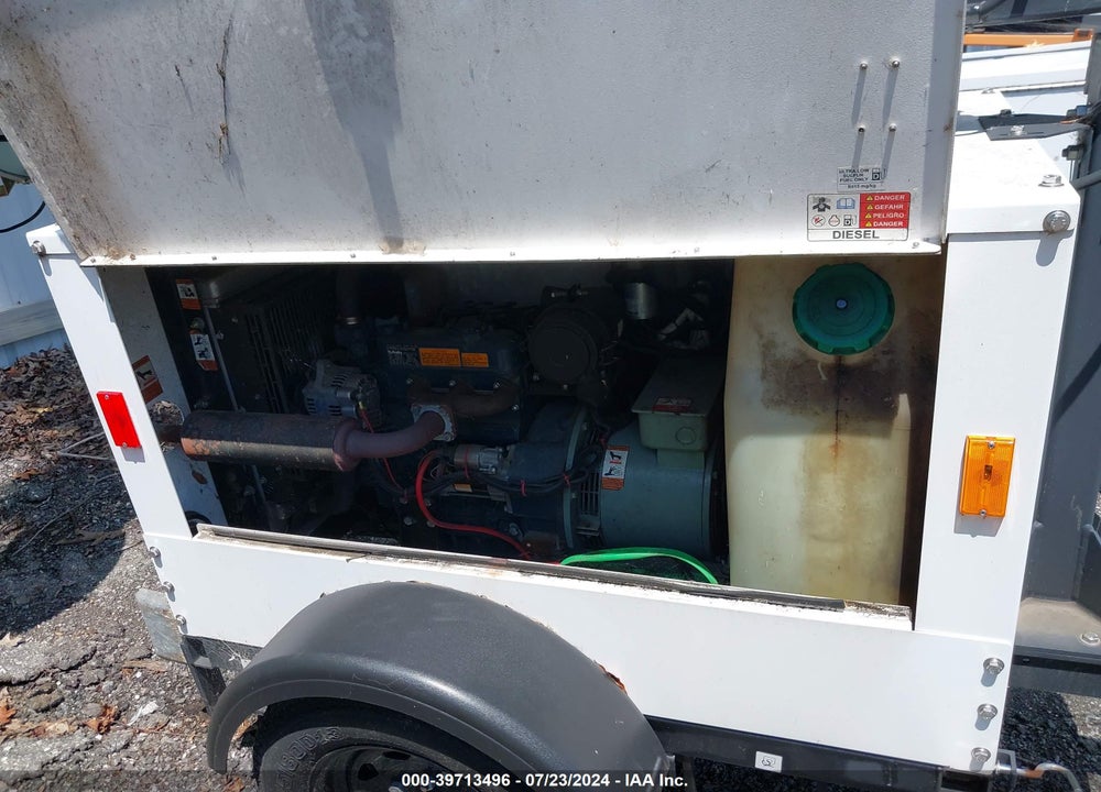 2017 GENERAC MAGNUM MLT3060K LIGHT TOWER VIN: 7FSBL1415HB295751