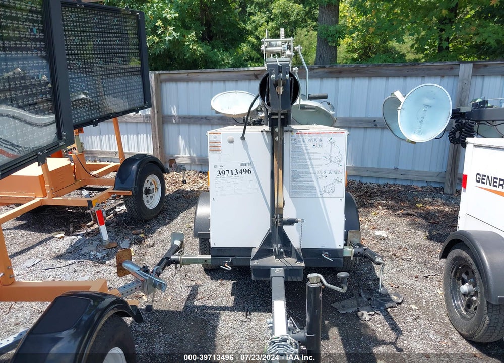 2017 GENERAC MAGNUM MLT3060K LIGHT TOWER VIN: 7FSBL1415HB295751