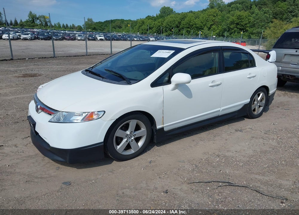 2007 HONDA CIVIC EX VIN: 1HGFA16817L021492