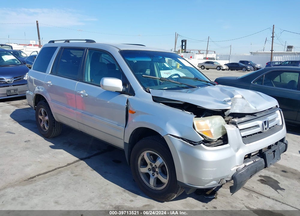 2006 HONDA PILOT EX VIN: 2HKYF184X6H523682