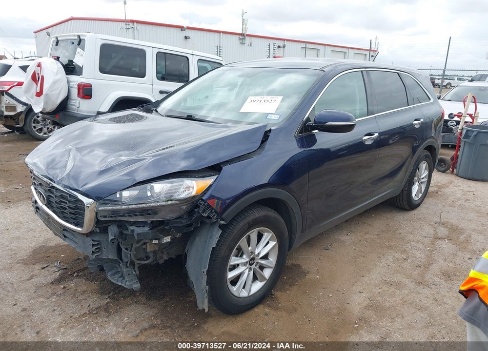 2020 KIA SORENTO 3.3L LX VIN: 5XYPG4A54LG631442