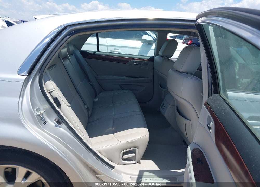 2011 TOYOTA AVALON VIN: 4T1BK3DBXBU437303