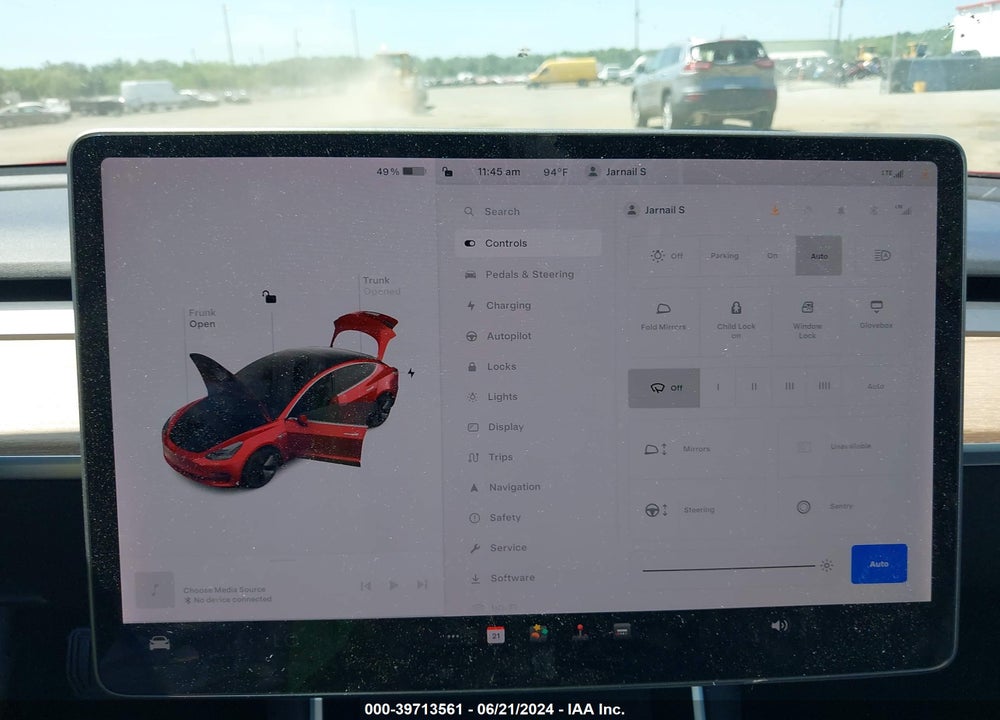 2019 TESLA MODEL 3 LONG RANGE/MID RANGE/STANDARD RANGE/STANDARD RANGE PLUS VIN: 5YJ3E1EA4KF299048