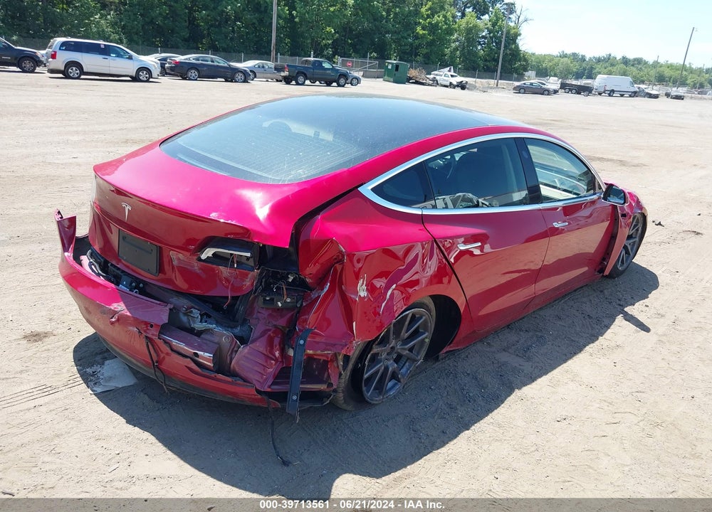 2019 TESLA MODEL 3 LONG RANGE/MID RANGE/STANDARD RANGE/STANDARD RANGE PLUS VIN: 5YJ3E1EA4KF299048
