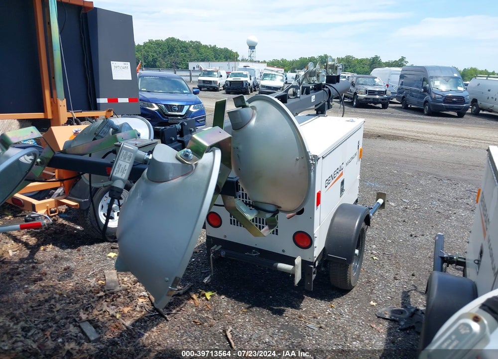 2017 GENERAC MAGNUM MLT3060K LIGHT TOWER VIN: 7FSBL1418HB295744