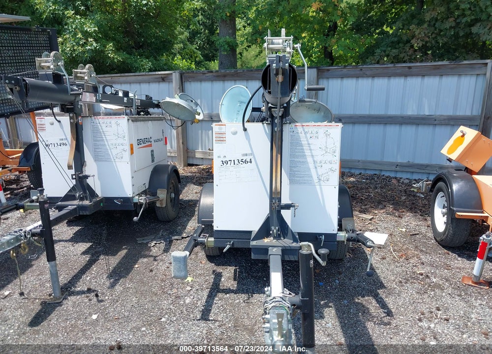 2017 GENERAC MAGNUM MLT3060K LIGHT TOWER VIN: 7FSBL1418HB295744