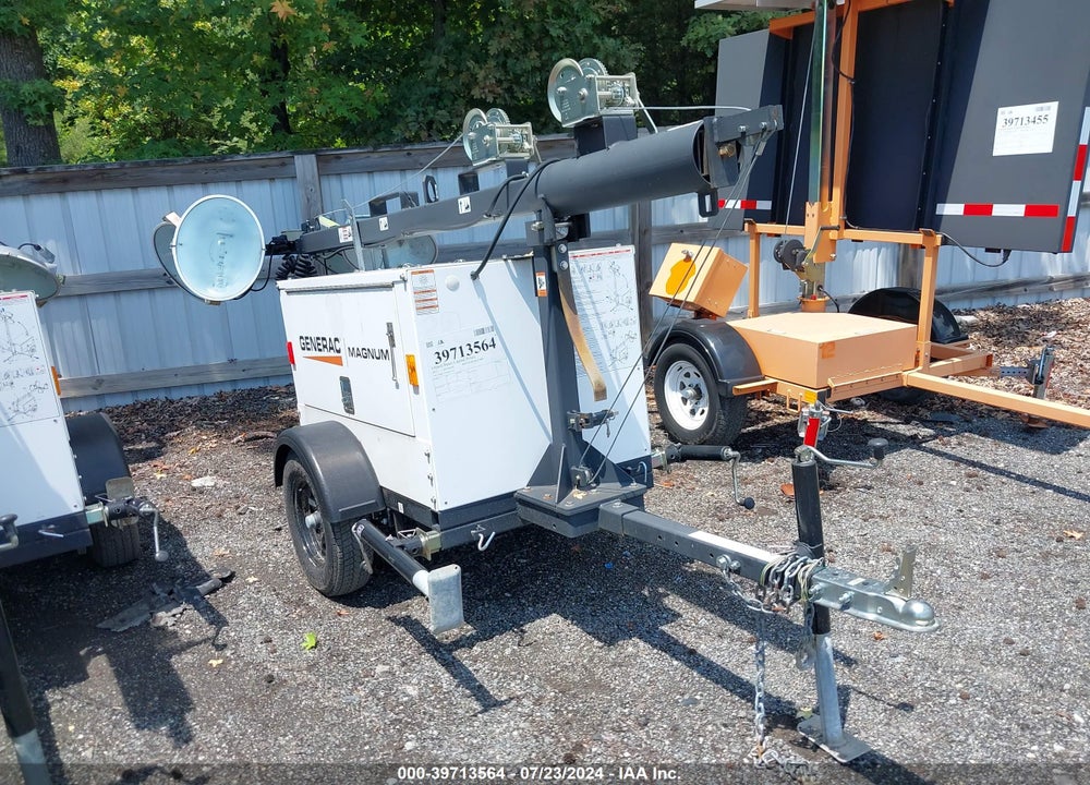 2017 GENERAC MAGNUM MLT3060K LIGHT TOWER VIN: 7FSBL1418HB295744