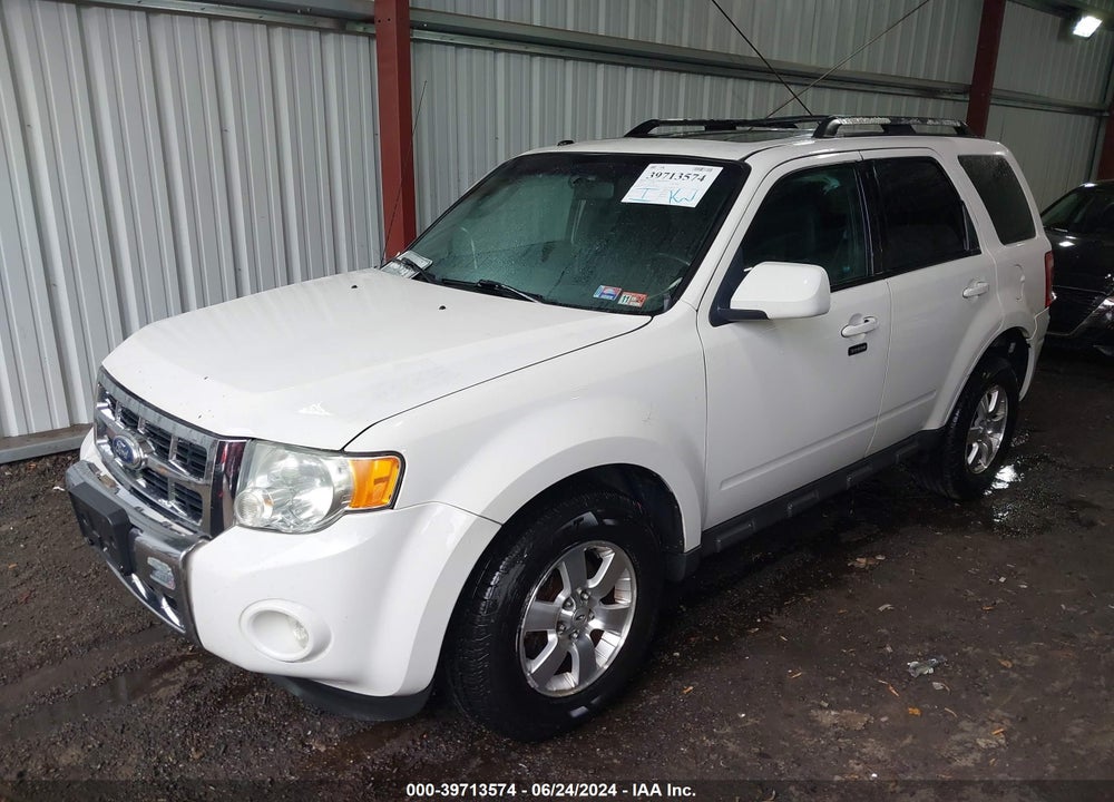 2010 FORD ESCAPE LIMITED VIN: 1FMCU0EG8AKD01172
