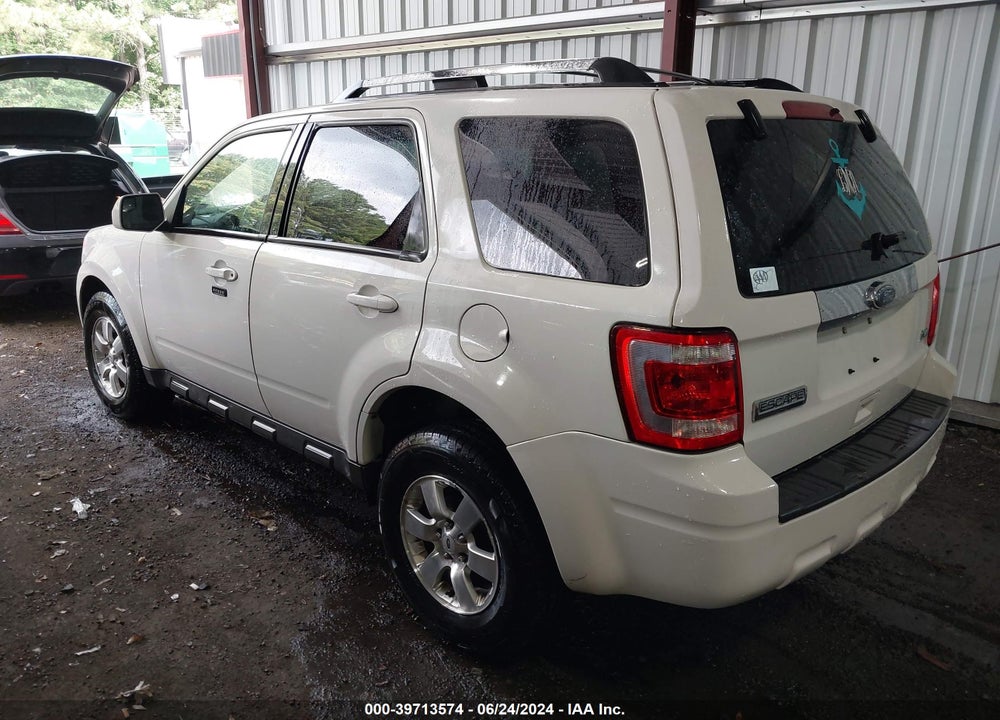 2010 FORD ESCAPE LIMITED VIN: 1FMCU0EG8AKD01172