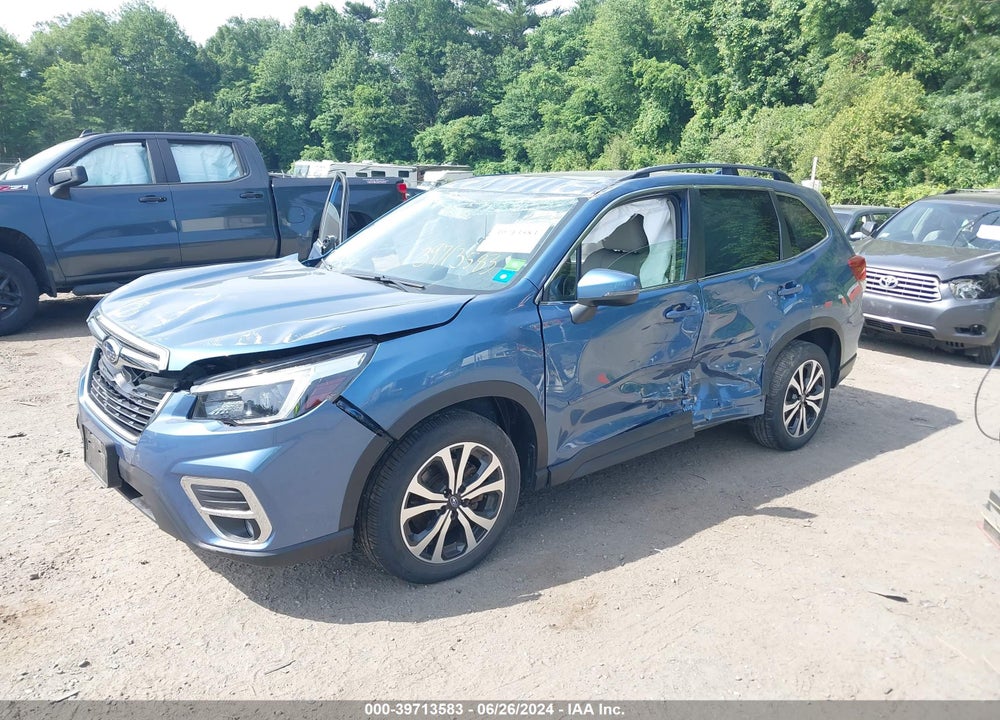2021 SUBARU FORESTER LIMITED VIN: JF2SKAUC2MH518696