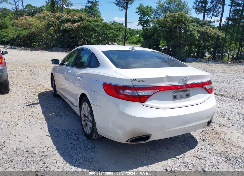 2014 HYUNDAI AZERA VIN: KMHFG4JG6EA396019