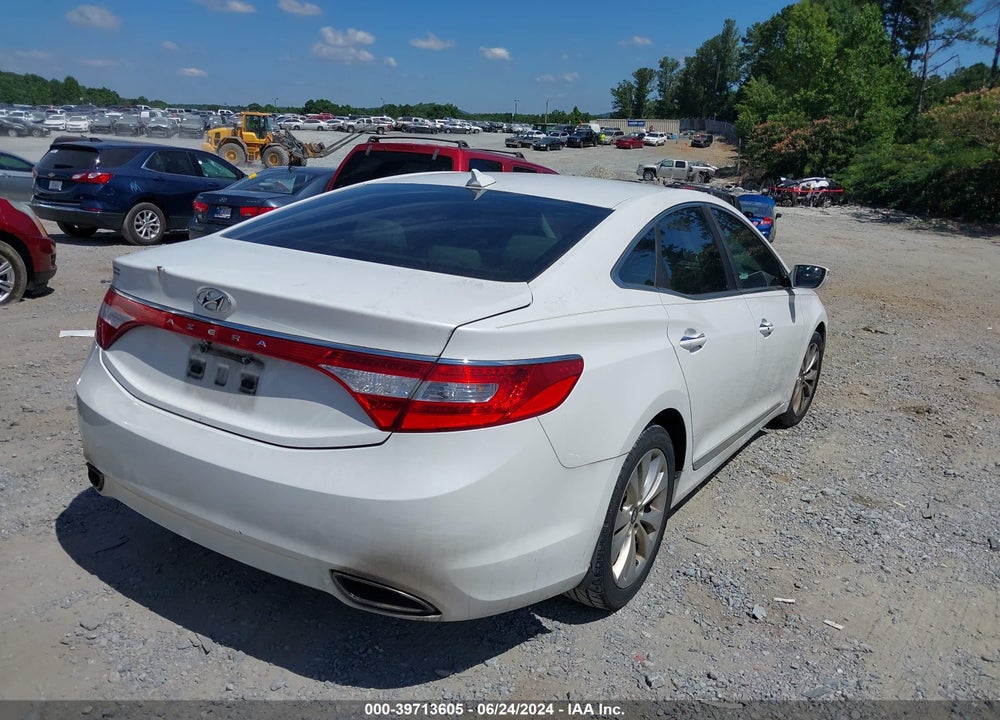 2014 HYUNDAI AZERA VIN: KMHFG4JG6EA396019
