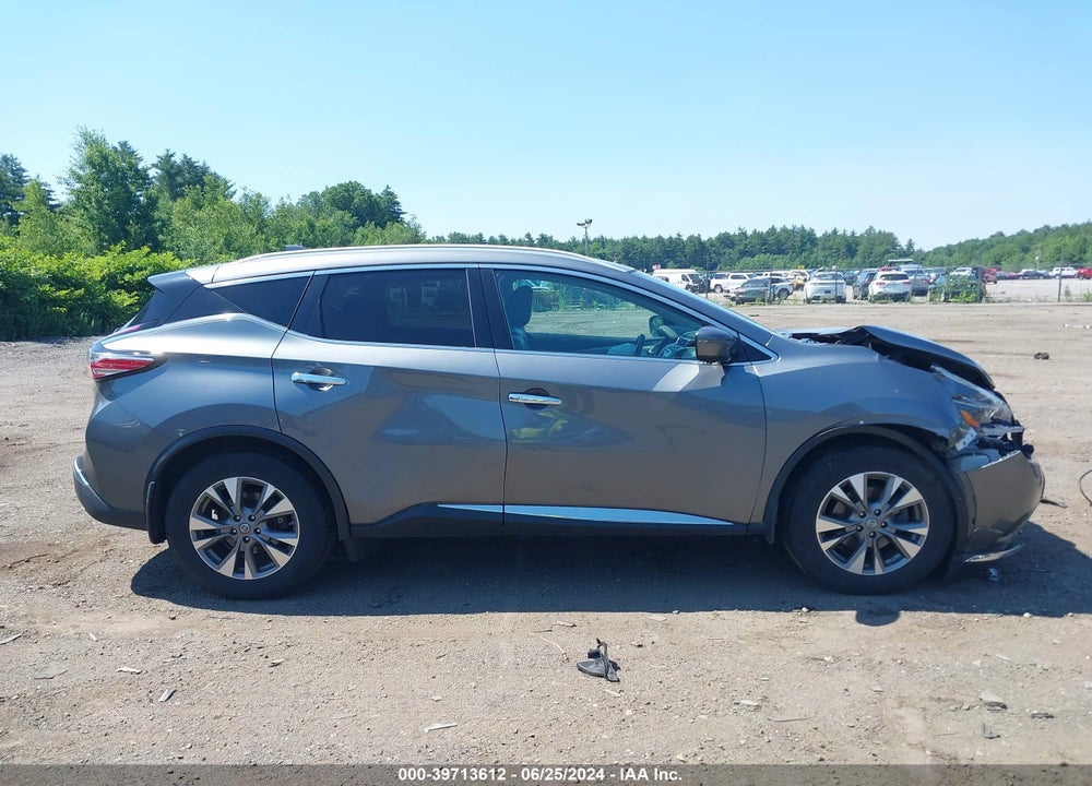 2018 NISSAN MURANO SL VIN: 5N1AZ2MHXJN159274