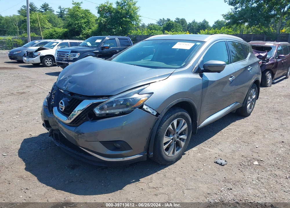 2018 NISSAN MURANO SL VIN: 5N1AZ2MHXJN159274
