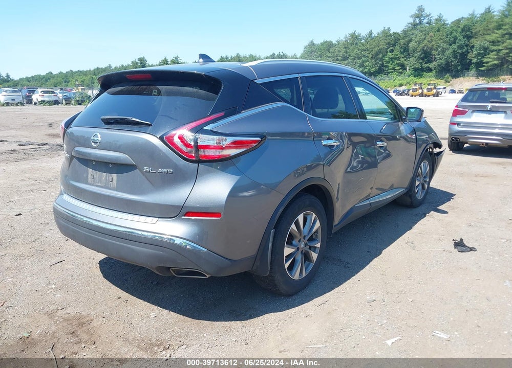 2018 NISSAN MURANO SL VIN: 5N1AZ2MHXJN159274