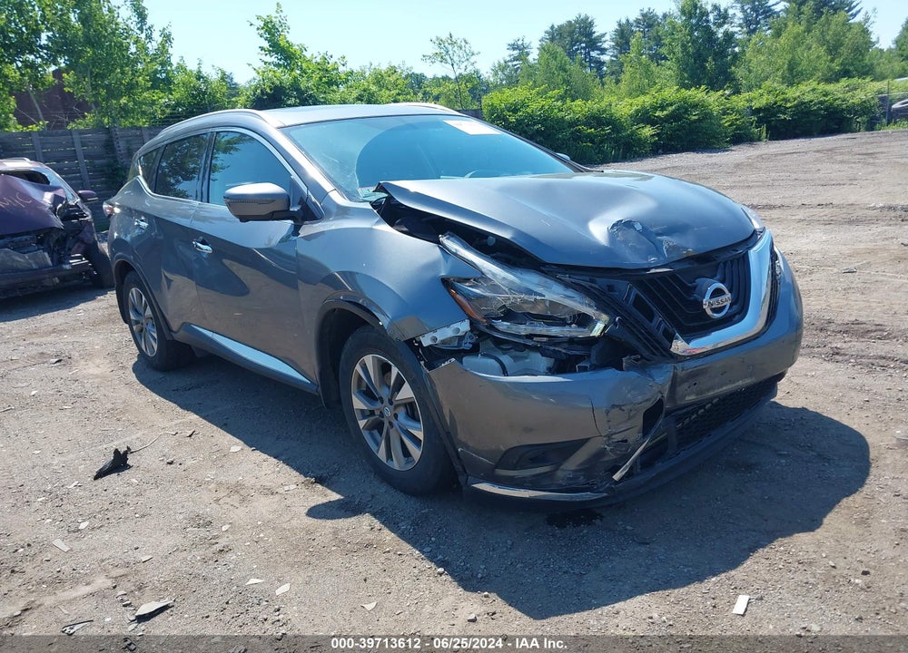 2018 NISSAN MURANO SL VIN: 5N1AZ2MHXJN159274