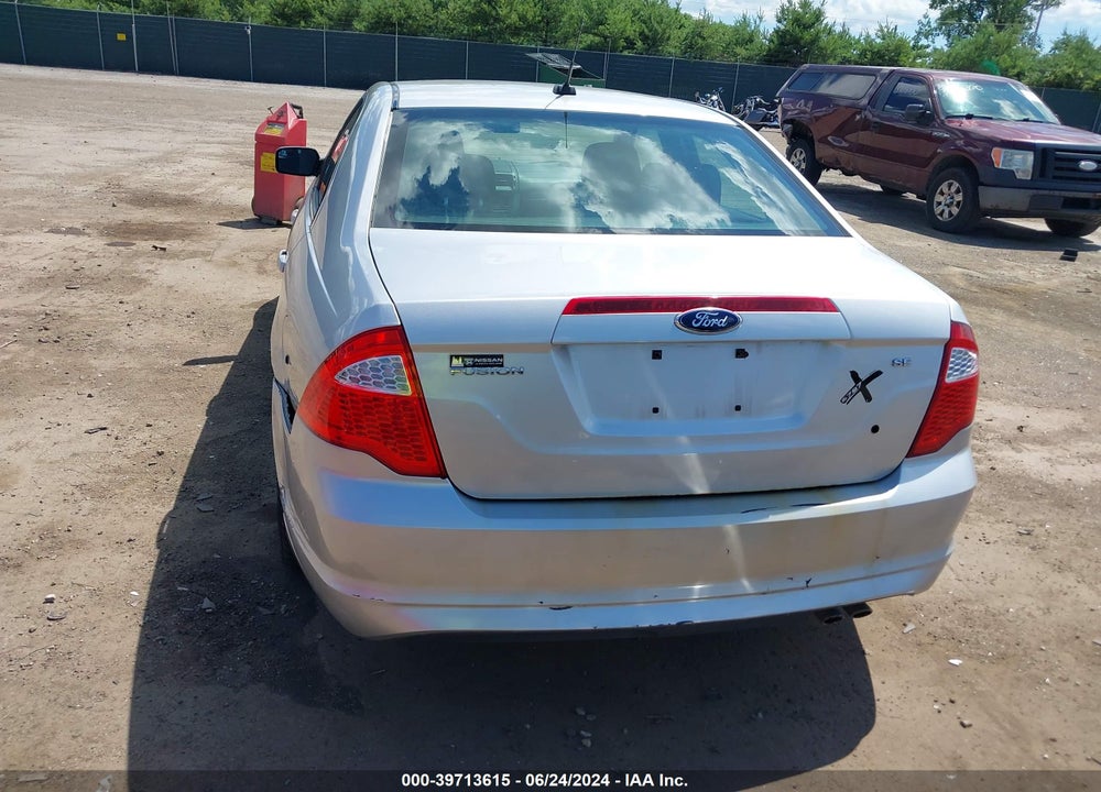 2012 FORD FUSION SE VIN: 3FAHP0HAXCR319413