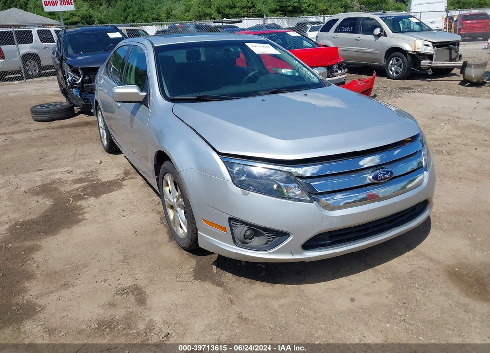 2012 FORD FUSION SE VIN: 3FAHP0HAXCR319413
