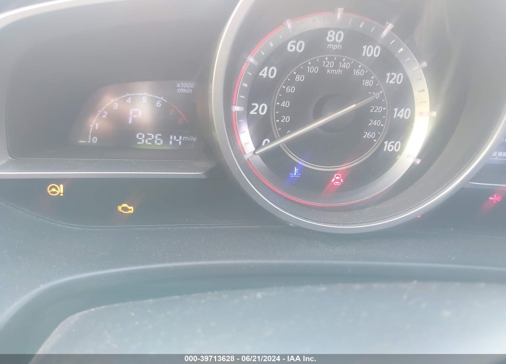 2014 MAZDA 3 VIN: 3MZBM1V70EM102327