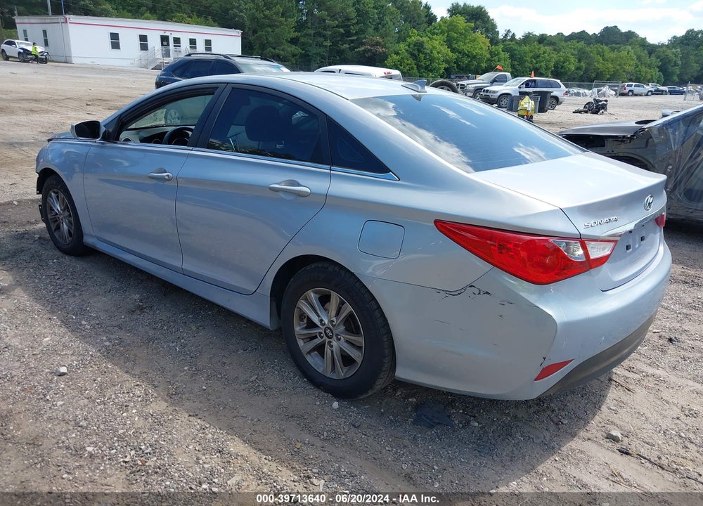 2014 HYUNDAI SONATA GLS VIN: 5NPEB4AC7EH929144