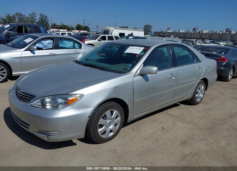 2004 TOYOTA CAMRY LE VIN: 4T1BE32K04U854040