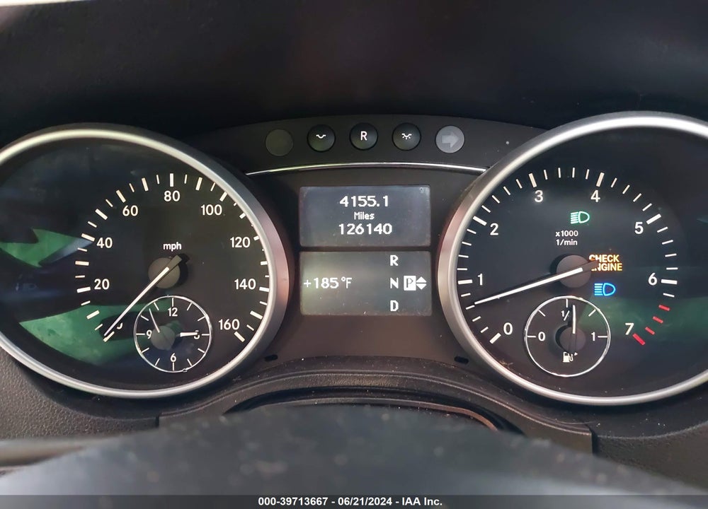 2011 MERCEDES-BENZ ML 550 4MATIC VIN: 4JGBB7CB5BA713543