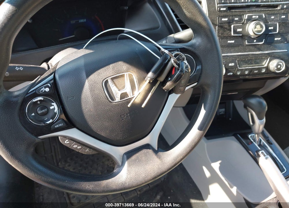 2013 HONDA CIVIC HYBRID VIN: 19XFB4F20DE000842