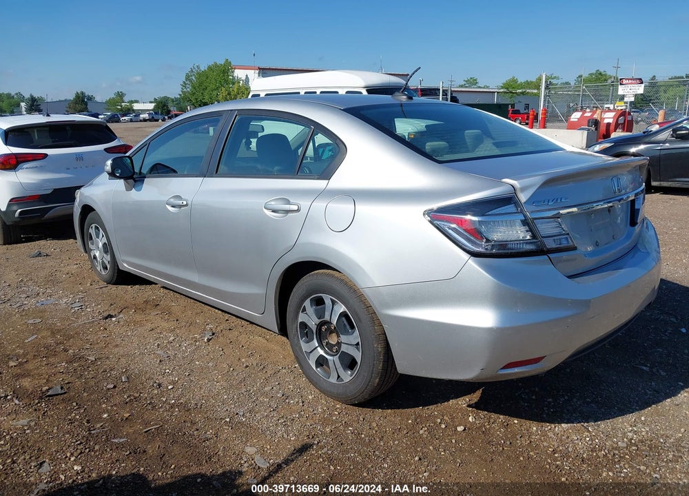 2013 HONDA CIVIC HYBRID VIN: 19XFB4F20DE000842